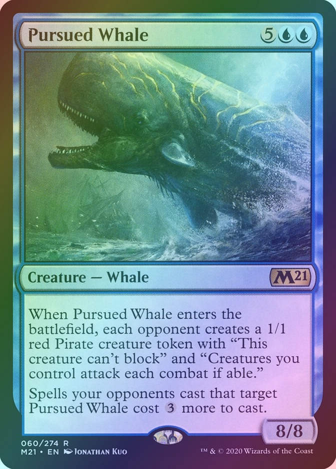 Pursued Whale (M21) (60) / Foil