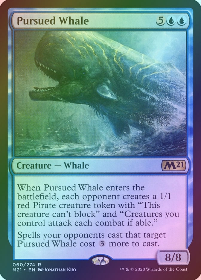 Pursued Whale (M21) (60) / Foil