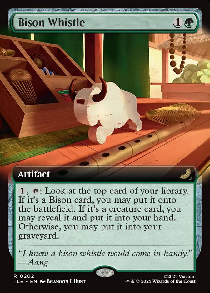 Bison Whistle (TLE) (202) / Extended Art