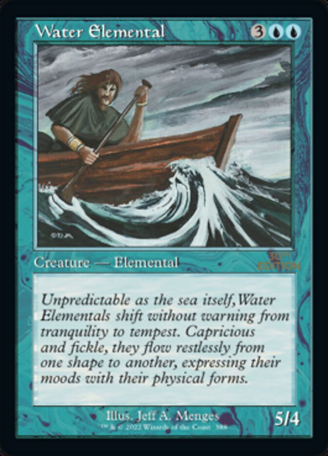 Water Elemental (30a) / Retro Frame