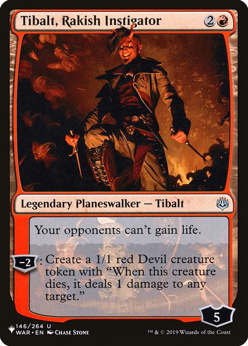 Tibalt, Rakish Instigator (PLST) (WAR-146)