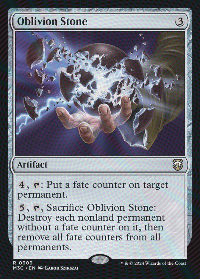 Oblivion Stone (M3C) (303) / Ripple Foil