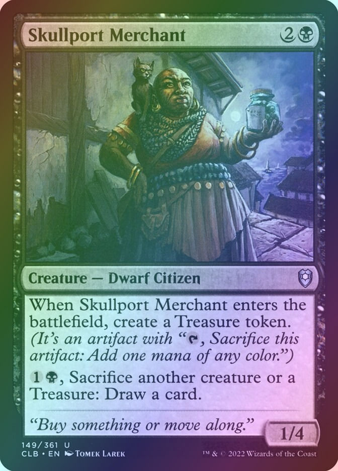 Skullport Merchant (CLB) (149) / Foil