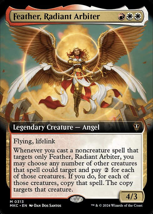 Feather, Radiant Arbiter (mkc) (313) / Extended Art