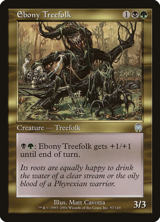Ebony Treefolk (APC) (97)