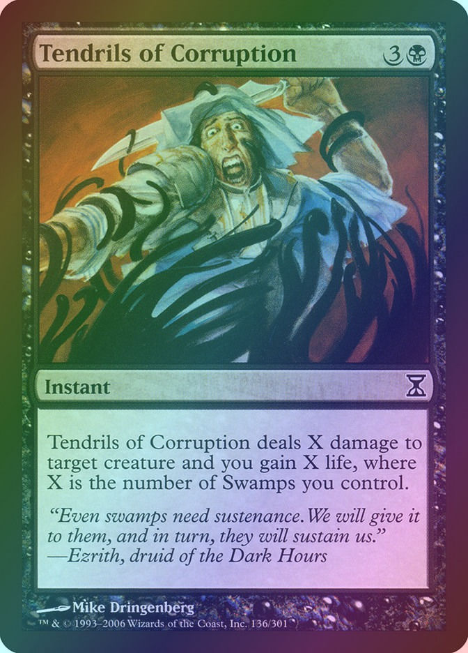 Tendrils of Corruption (TSP) (136) / Foil