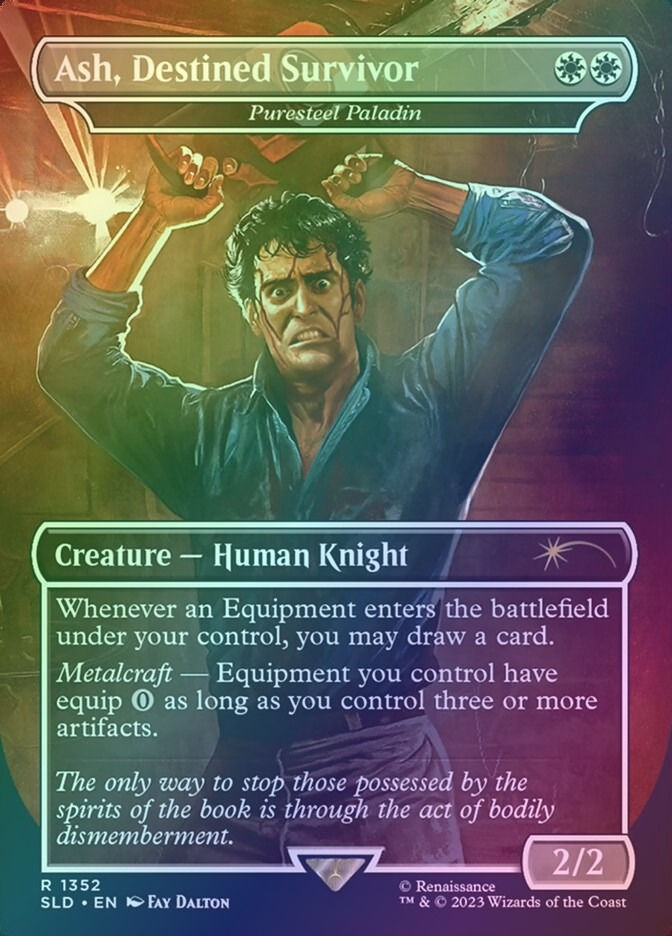 Puresteel Paladin (SLD) (1352) / Borderless / Foil