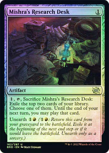 Mishra's Research Desk (BRO) / Foil