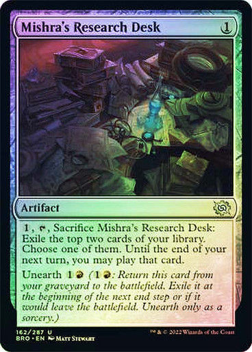 Mishra's Research Desk (BRO) / Foil