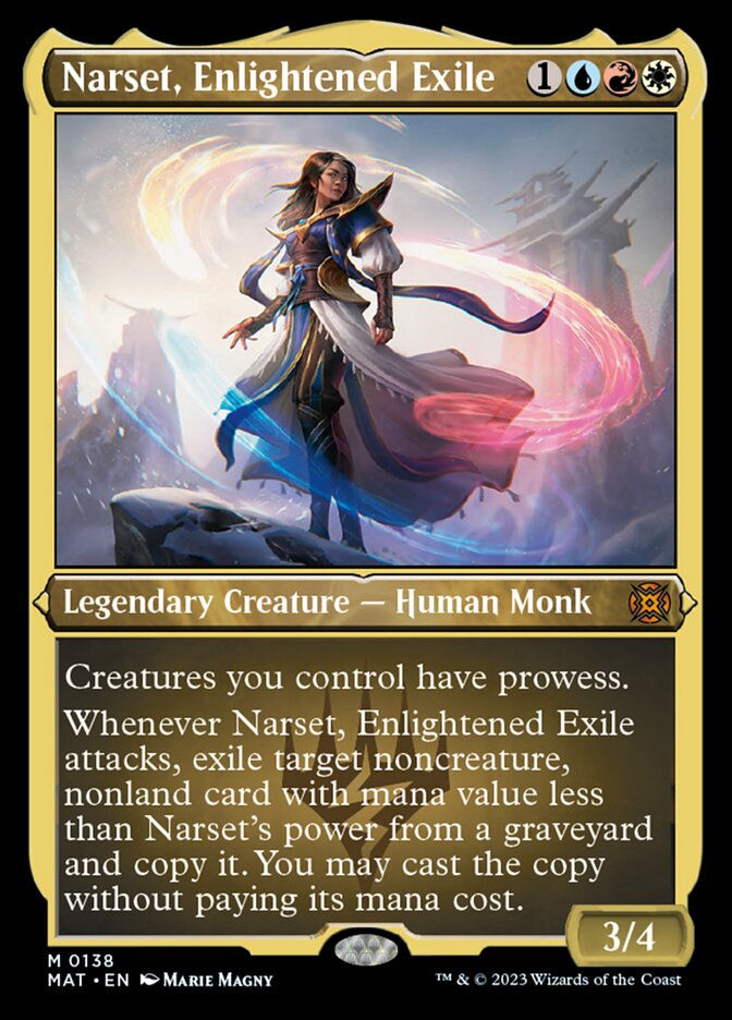 Narset, Enlightened Exile (MAT) / Foil Etched