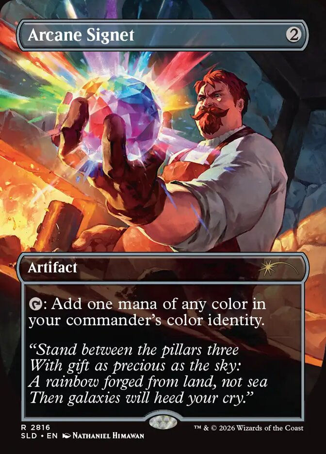 Arcane Signet (SLD) (2816) / Borderless