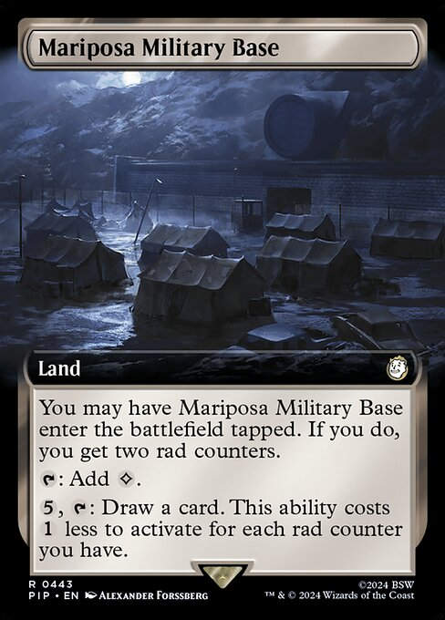 Mariposa Military Base (pip) (443) / Extended Art