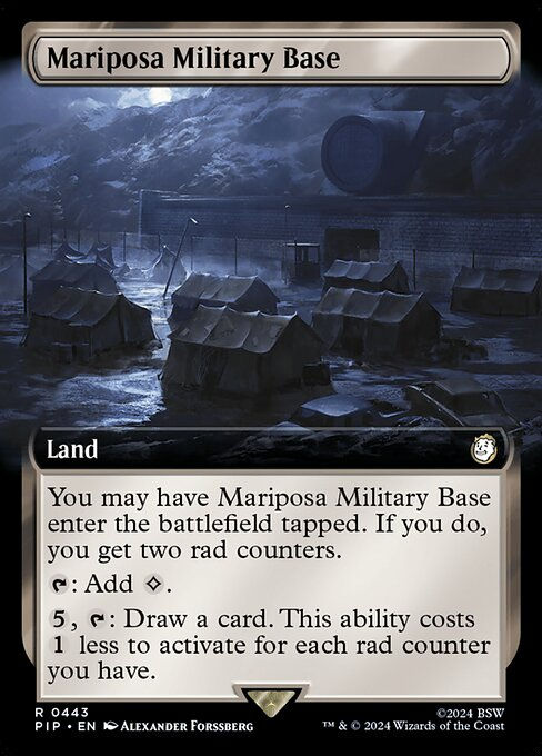 Mariposa Military Base (pip) (443) / Extended Art