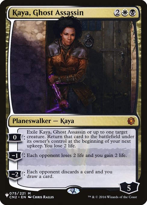Kaya, Ghost Assassin (PLST) (CN2-75)