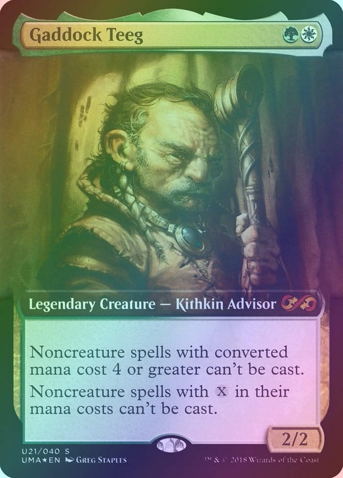 Gaddock Teeg (PUMA) (U21) / Extended Art / Foil