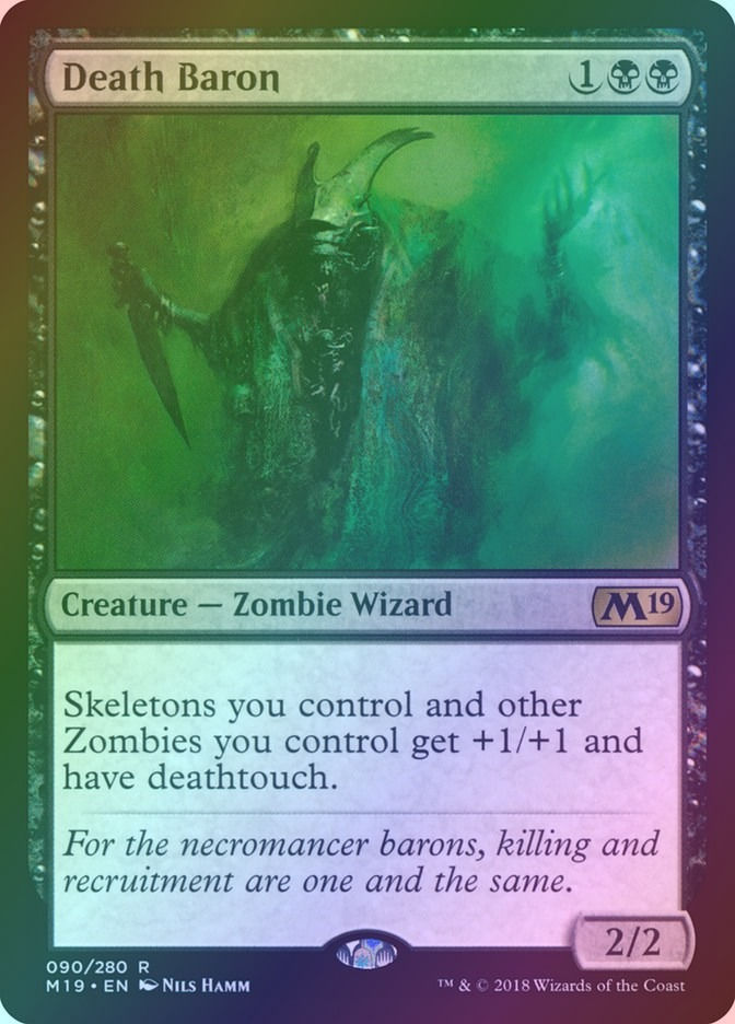 Death Baron (M19) (90) / Foil