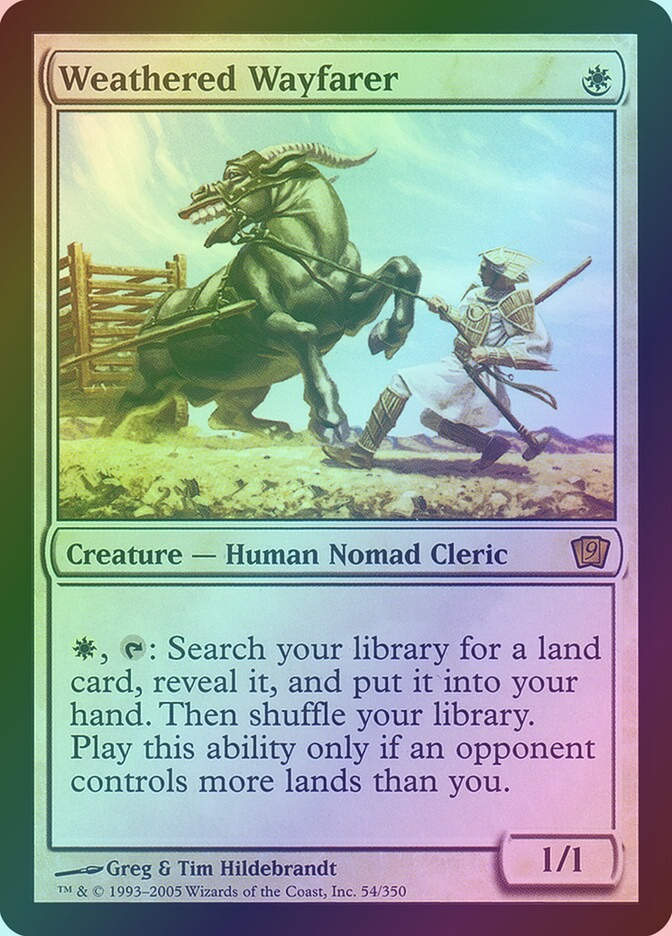 Weathered Wayfarer (9ED) (54★) / Foil
