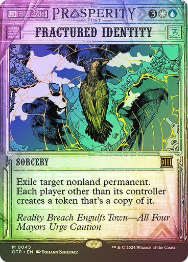 Fractured Identity (otp) (45) / Foil