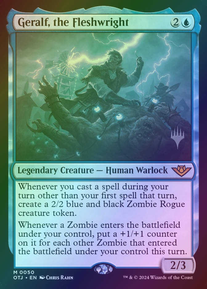 Geralf, the Fleshwright (POTJ) (50p) / Foil