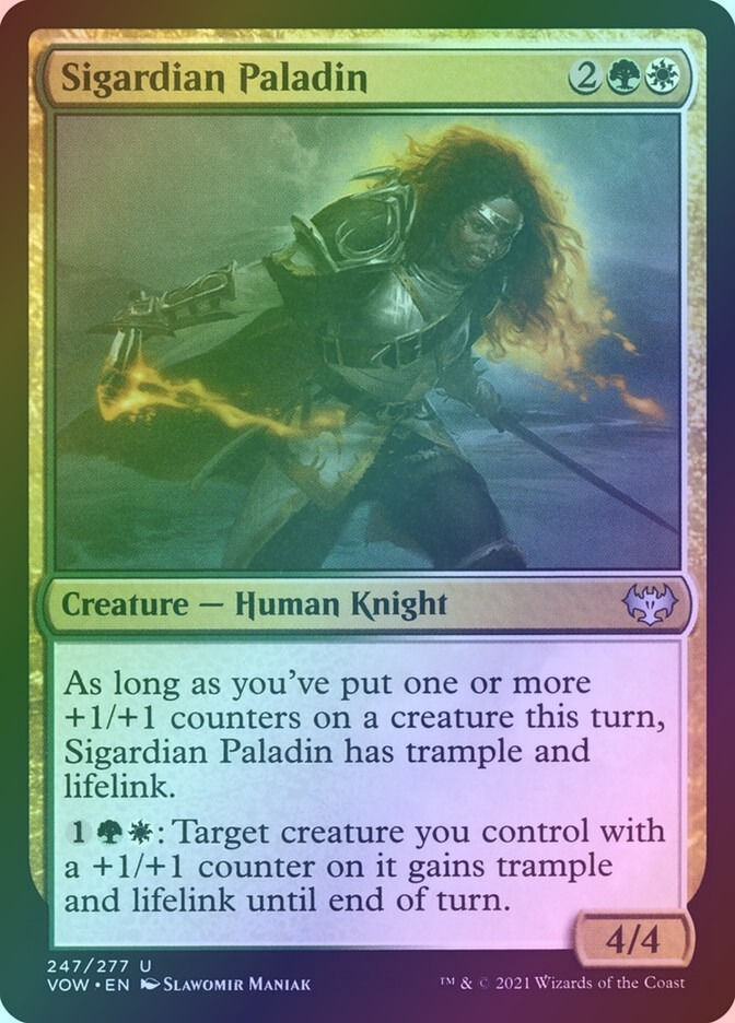 Sigardian Paladin (VOW) (247) / Foil
