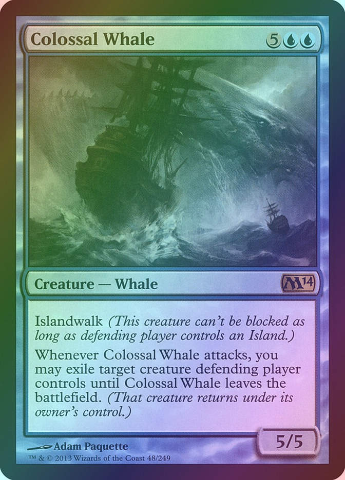 Colossal Whale (M14) (48) / Foil