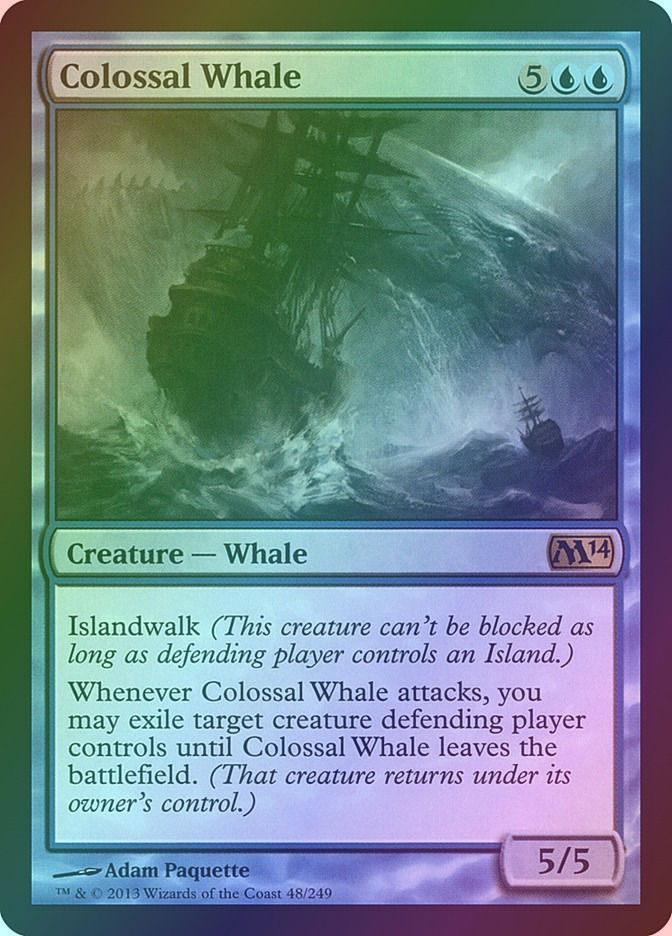 Colossal Whale (M14) (48) / Foil