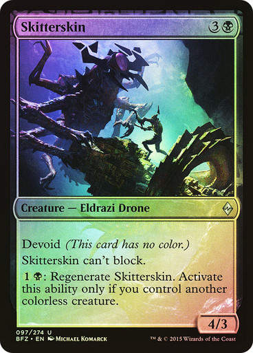 Skitterskin (BFZ) (97) / Foil