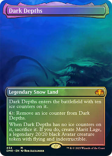 Dark Depths (DMR) / Borderless / Foil