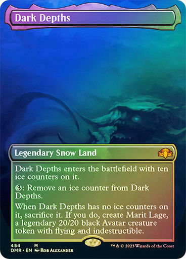 Dark Depths (DMR) / Borderless / Foil