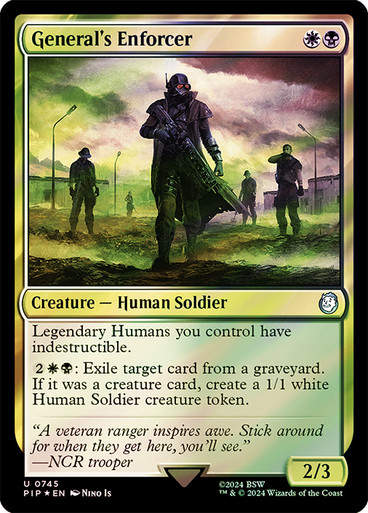 General's Enforcer (pip) (745) / Surge Foil