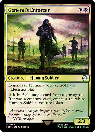 General's Enforcer (pip) (745) / Surge Foil