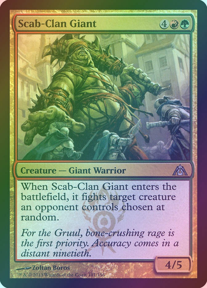Scab-Clan Giant (DGM) (101) / Foil