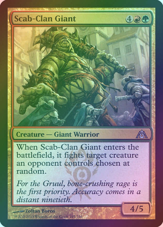 Scab-Clan Giant (DGM) (101) / Foil