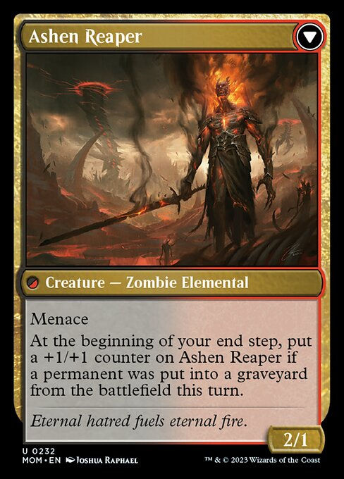 Invasion of Azgol // Ashen Reaper (mom) — cara 2 de 2