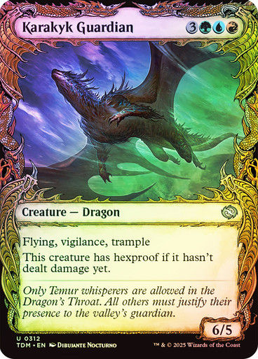 Karakyk Guardian (TDM) (312) / Foil / Showcase