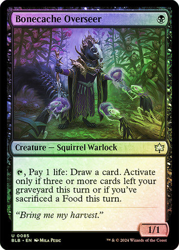 Bonecache Overseer (blb) (85) / Foil