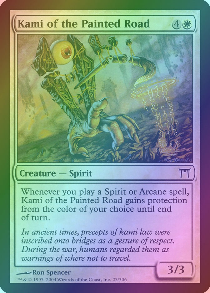 Kami of the Painted Road (CHK) (23) / Foil