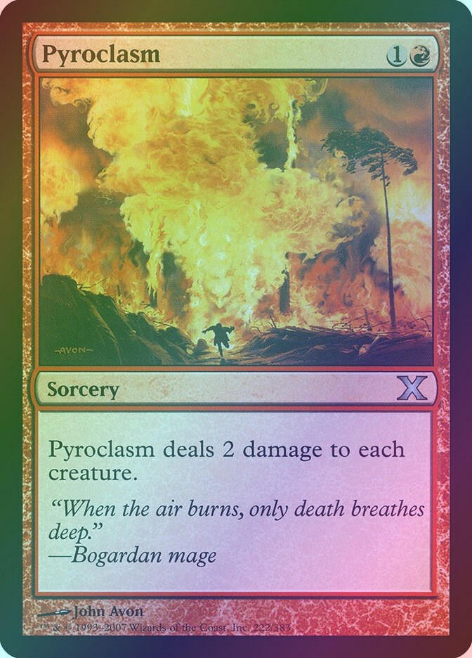 Pyroclasm (10E) (222) / Foil
