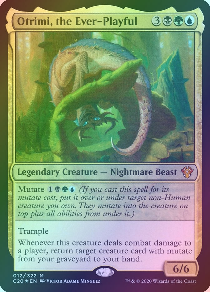 Otrimi, the Ever-Playful (C20) (12) / Foil