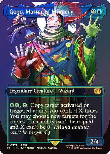 Gogo, Master of Mimicry (FIN) (377) / Borderless / Foil