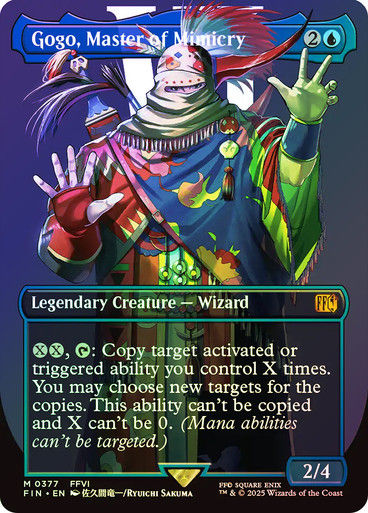 Gogo, Master of Mimicry (FIN) (377) / Borderless / Foil