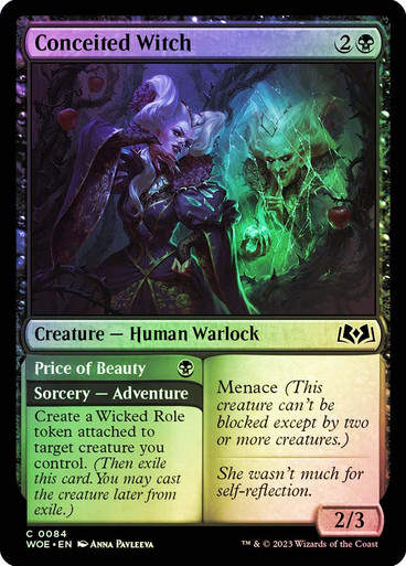 Conceited Witch // Price of Beauty (woe) / Foil