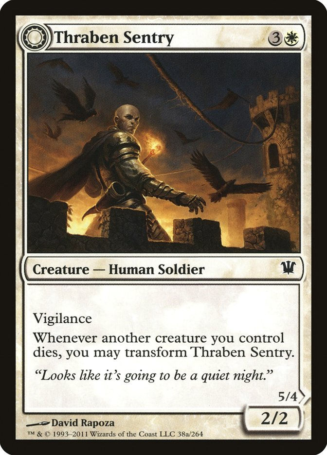 Thraben Sentry // Thraben Militia (ISD) (38) — cara 1 de 2