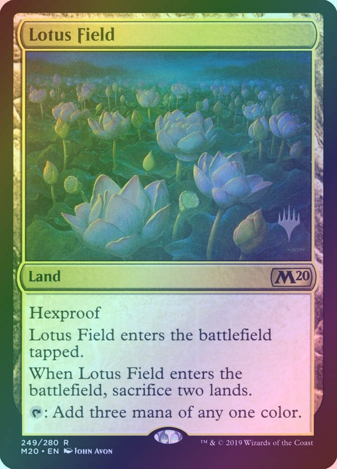 Lotus Field (PM20) (249p) / Foil