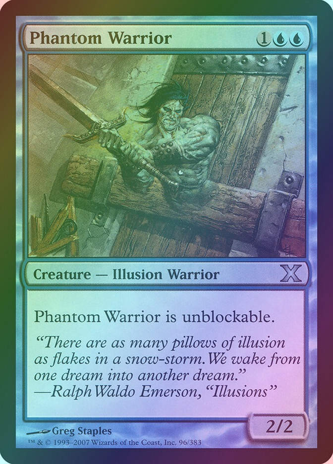 Phantom Warrior (10E) (96) / Foil