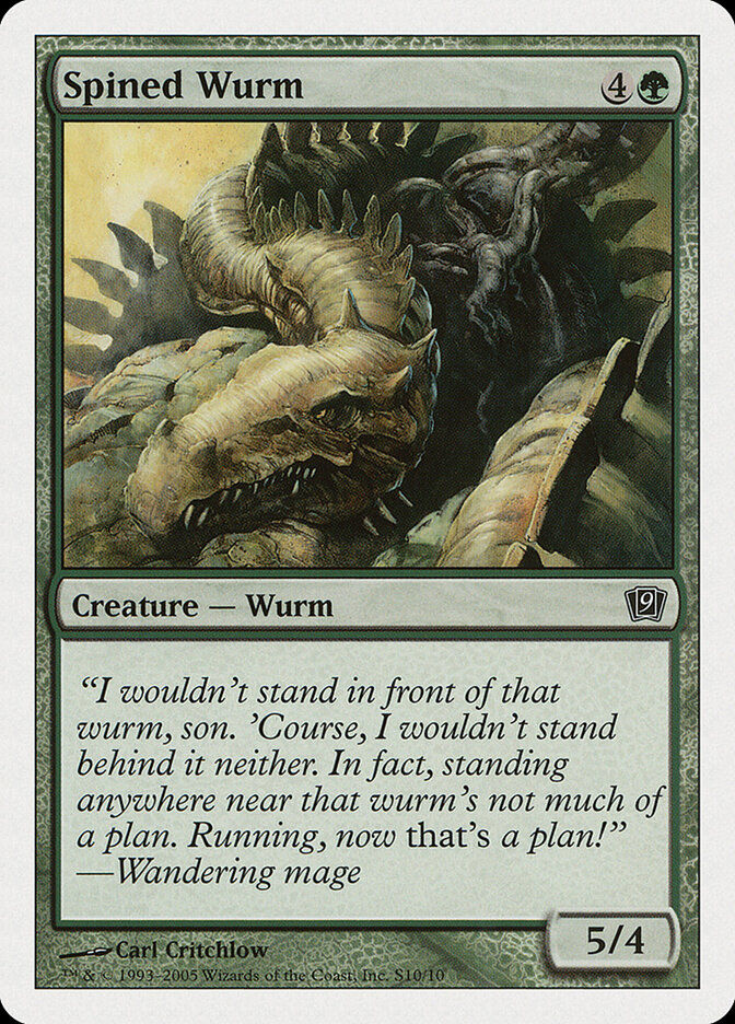 Spined Wurm (9ED) (S10)