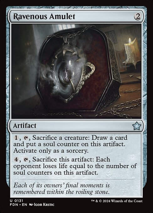 Ravenous Amulet (FDN) (131)