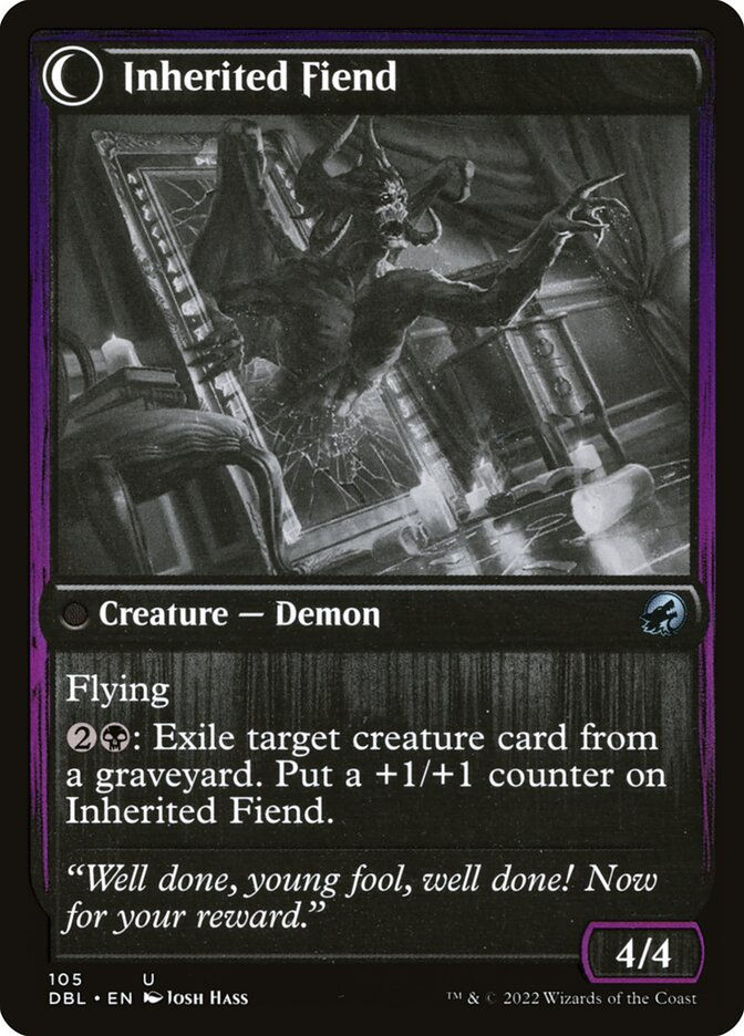 Heirloom Mirror // Inherited Fiend (DBL) (105) — cara 2 de 2