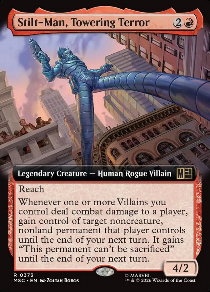 Stilt-Man, Towering Terror (MSC) (373) / Extended Art