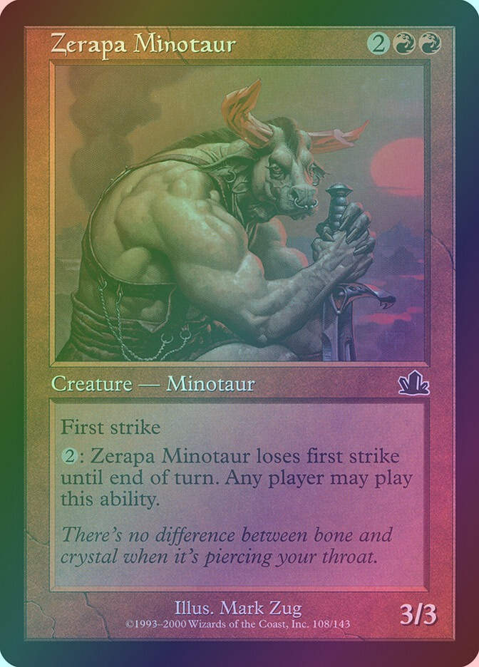 Zerapa Minotaur (PCY) (108) / Foil